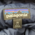 Patagonia Kids Duck Down Quilted Jacket Xs  5-6  Blue Zip Outdoor Puffer  read