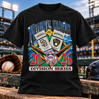 Hot Item    2026 Padres Vs Brewers Nlds National League Division Series T-shirt