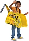 Paw Patrol Rubble Costume-pop Out step In Bulldozer-child Sz-rubble Figurine-new
