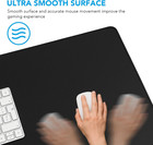 Xxl Gaming Mouse Pad With Non-slip Base  Waterproof  31 5  X 15 7   Black