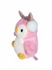 Rare Aurora Pink Pom Pompom Penguin Glitter Antlers Soft Plush Stuffed Toy 8 euc