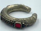 Antique Ancient Near Eastern Very Old White-metal Bracelet Very Unique