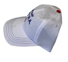 Michelob Ultra White Strapback Cap Hat     Adjustable Beer Promo Cap     New