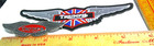 Triumph Wings Pin Patch Vintage Collectible British Motorcycle Biker Memorabilia