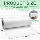 Honoson 65 Ft X 20 5 Inch Kiln Shelf Paper Roll For 65 X Inch  White