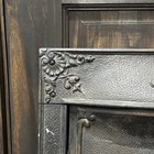 Vintage Cast Iron Early 1900   s  Victorian Fireplace Cover
