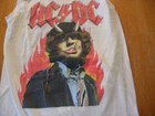 Acdc 1986 100  Original Vintage Concert T-shirt M Who Made Who Sleeveless Rare