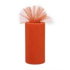 Roll Of 22m 15cm Banquet Wedding Diy Tulle Craft Tutu Decoration  orange 
