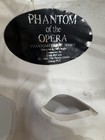 Vintage Phantom Of The Opera Working Musical Ceramic Mask Clay Art Usa