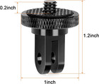 Tripod Mount Adapter For Gopro  Camera 1 4   -20 Tripod Mount For Insta 360 gopro 