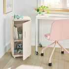 29 13   Tall Plastic Locker With Cord Management Ivory - Brightroom
