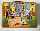 Vintage 1970 Hee Haw Tv Show Metal Lunch Box Original Near Mint No Thermos