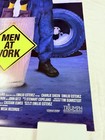 1990 Men At Work Rolled Original 27x40 Movie Poster Charlie Sheen Emilio Estevez
