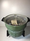 Vintage Munsey Slow Cooker Fryer Avocado Green - 1970s Model Cf65 New