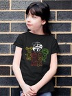 Colorful Sid The Science Kid - Themed Retro Neon Character Youth s T-shirt