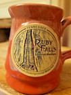 Deneen Pottery Mug Ruby Falls Lookout Mountain Tennessee Souvenir