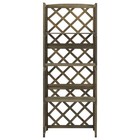 Trellis Garden Trellis For Climbing Plants With Shelves Solid Wood Fir Vidaxl
