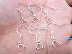 100pcs Jewelry Diy Findings 925 Sterling Silver Pinch Bail Hook Earring Wire