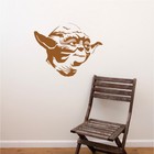Yoda Wall Decal Rebel Star Wars Wallpaper Mural Vinyl The Last Jedi Design  G85