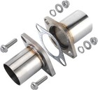 3   Od Quick Fix Exhaust Gasket Bolt Flange Repair Pipe Kit 2 Bolt 76mm 3 Inch