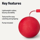 Amazon Basics 10-inch Playground Kickball  2-pack 10   2 Pack  Red 