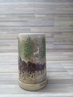 Ceramarte Brazil Budweiser Champion Clydesdales St Louis Missouri Beer Stein
