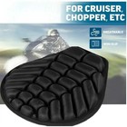 Motorcycle Gel Seat Cushion Comfort Pillow Cover Pressure Relief Universal Pad