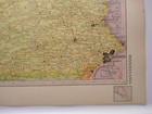 1957 Antique Pennsylvania Atlas Map Vintage Encyclopedia Britannica World Atlas
