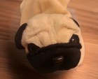 Ty Beanie Babies 1996 Pugsly The Dog Pug Plush 