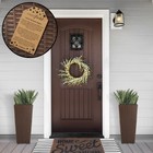 2pk All-weather Tall Outdoor Planters W Flower Plant Pot Liners  Espresso