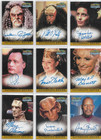 Star Trek Ds9   Memories From The Future Autograph Card Selection Nm Skybox