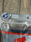 Hanes Ultimate Men s L 36-38 Tagless Boxer Briefs 5 Pack Soft Breathable Wicking