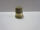 Vintage   Antique Simons Brothers Size 8 Gold Filled Thimble   5 Grams