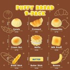 Slow Rising Butter Squishy Toys Cake Color Food Squishies 9 Pack Squishy Food