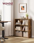 Set Of 2 Bookshelves  31 5 Inches Wide  3-tier Open Bookcases With Adjustable   