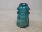 Rare Vintage Hemingray-9 Aqua Blue Glass Insulator Hard To Find