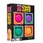 1-4pcs Slow Rise Squishy Cat Stress Relief Ball Sensory Fidget Anti Anxiety Toy