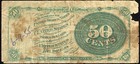 Fourth Issue Stanton Fifty Cent Fractional Note 50c Fr 1376 - Fractional Currenc