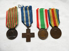 Italian Italy Lot Of 4 Medal For The Victory In 1918 First World War Wwi