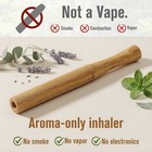 No Smoke Air Inhaler   100  Natural Plant Essential Oil 16 Doublemint Inner Core