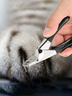 1pc Dog And Cat Nail Clipper  Pet Claw Trimmer  Stainless Steel Nail File - New