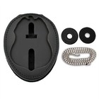 Perfect Fit Tsa Officer Leather Belt Clip Badge Holder Homeland Security Police 