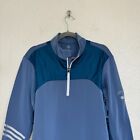 Adidas Climaheat Primaloft Frostguard 1 4 Zip Jacket Med Coldwater Golf Cy7452