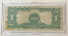 Series Of 1899 U s   1 Large Black Eagle Silver Certificate Note W  Deluxe Case