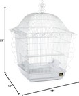 Prevue Pet Products Scrollwork Bird Cage - Compatible With Stand Vintage Design