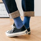 Lot 6 Pairs Mens Solid Sports Athletic Work Plain Crew Socks Size 9-11