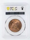 Great Britain George V Bronze 1936 1 Penny Pcgs Ms64 Red Nice Km  838  007 