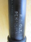 Vintage P  S  Olt Pekin Ill Reg Trademark No 346205 Keyhole Duck Call Euc