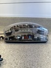 Vintage Clear Conair Transparent Push Button Telephone Wall Desk 80s 90s Works 