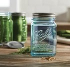 Vintage Inspired Aqua Blue Ball Mason Pint Jars 4 Pack